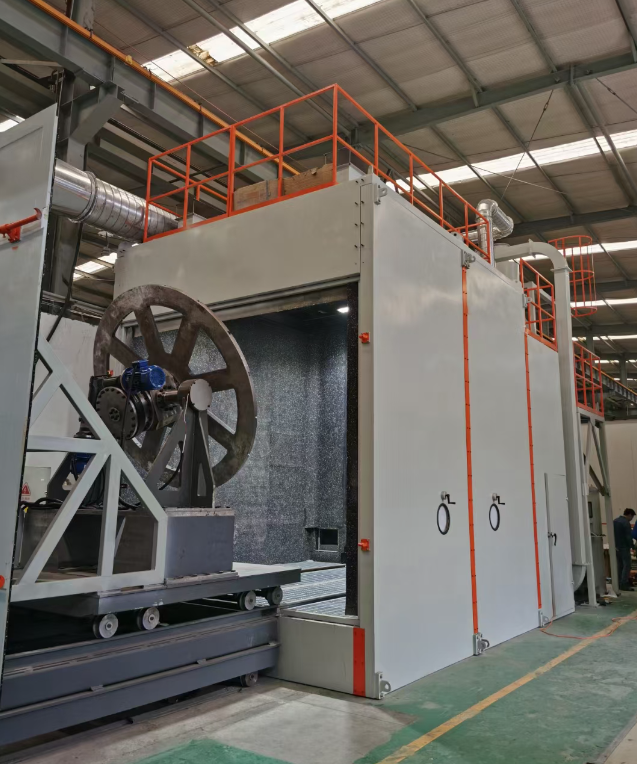 中卫喷砂机环保改造 符合行业排放标准