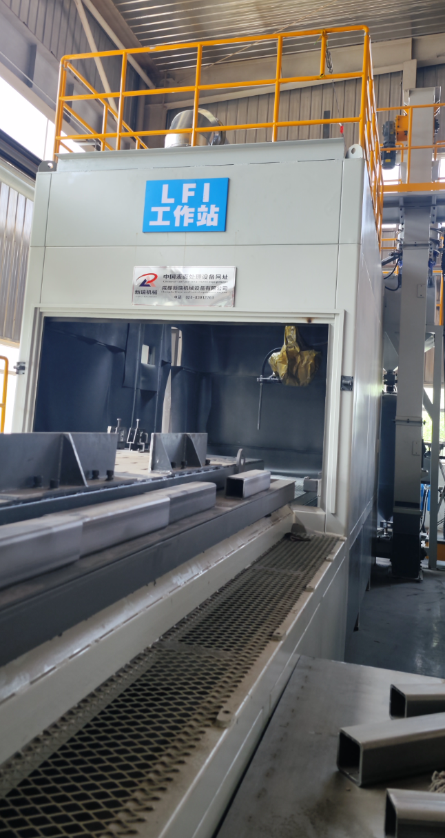 中卫喷砂机在航空航天部件的精密处理