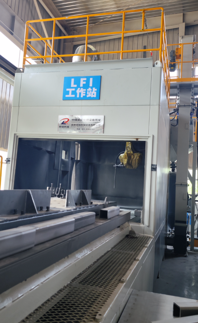 中卫喷砂机自动化改造 提升生产线产能