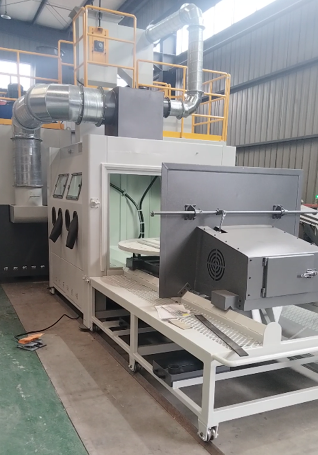 中卫手动喷砂机 vs 全自动喷砂机 性价比对比