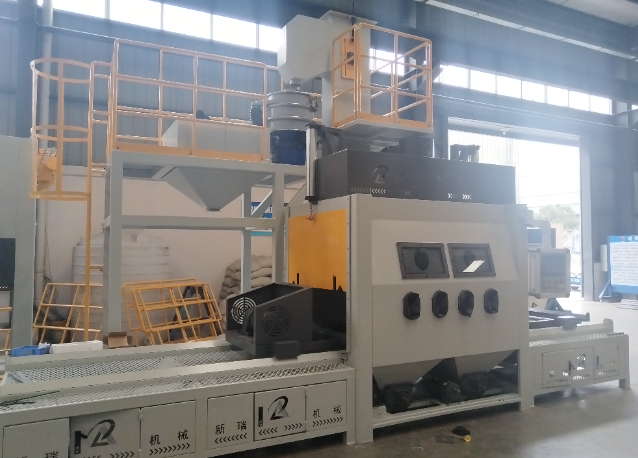 中卫多工位喷砂机 提升批量生产效率