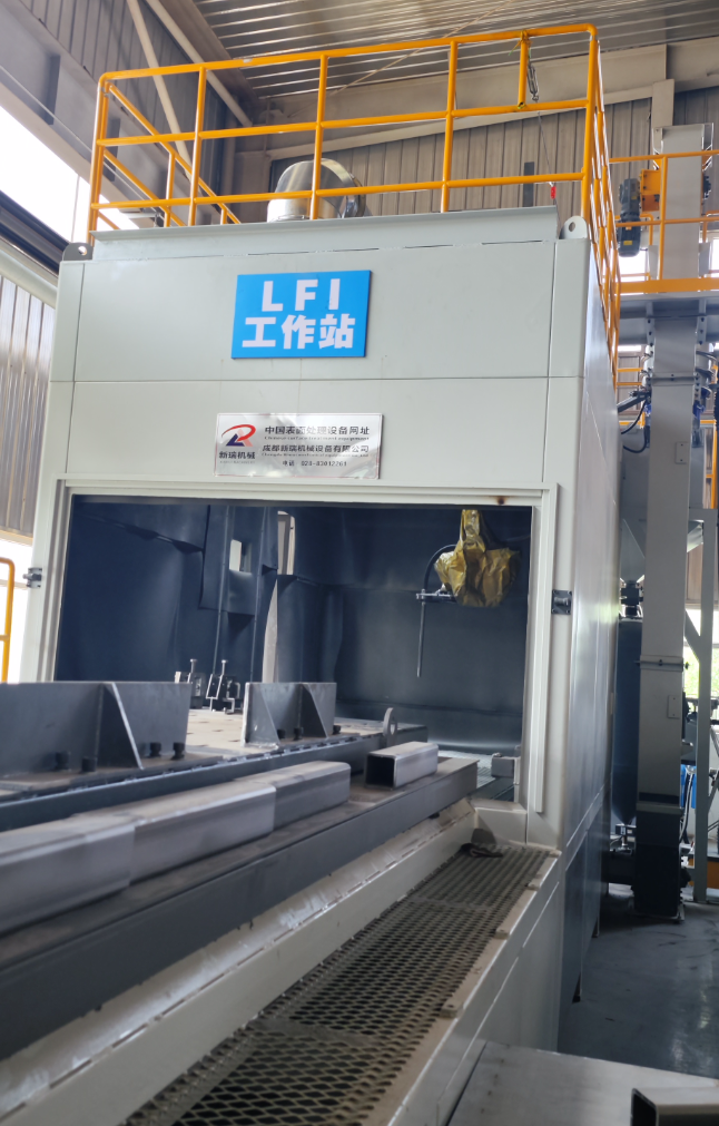 中卫大口径喷砂机 适合大型工件处理